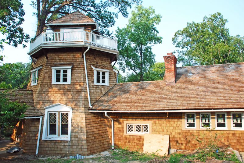 Cedar Shake Roof Construction detail
